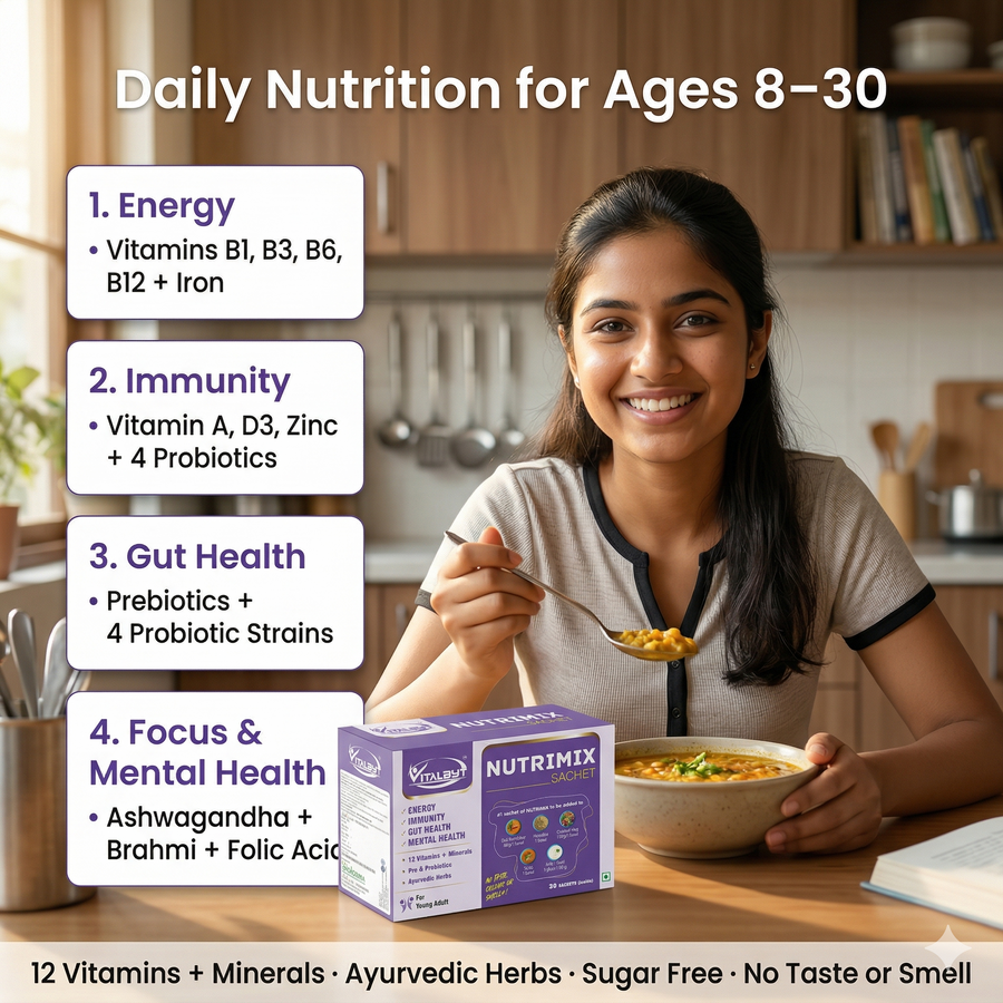 Vitalbyt NutriMix – Add-to-Food Daily Nutrition (Ages 8 to 30) — view 6