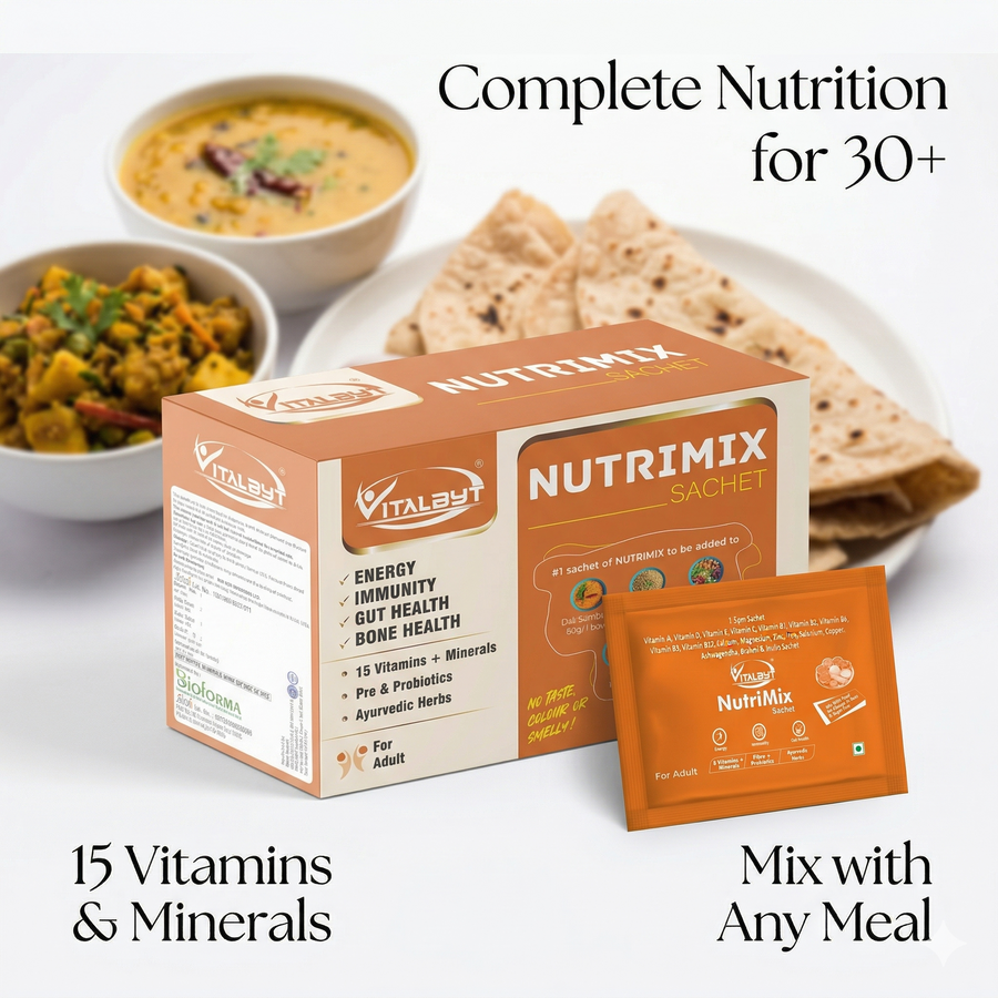 Vitalbyt Nutrimix Sachets for 30+ (Mix With Food) — view 6
