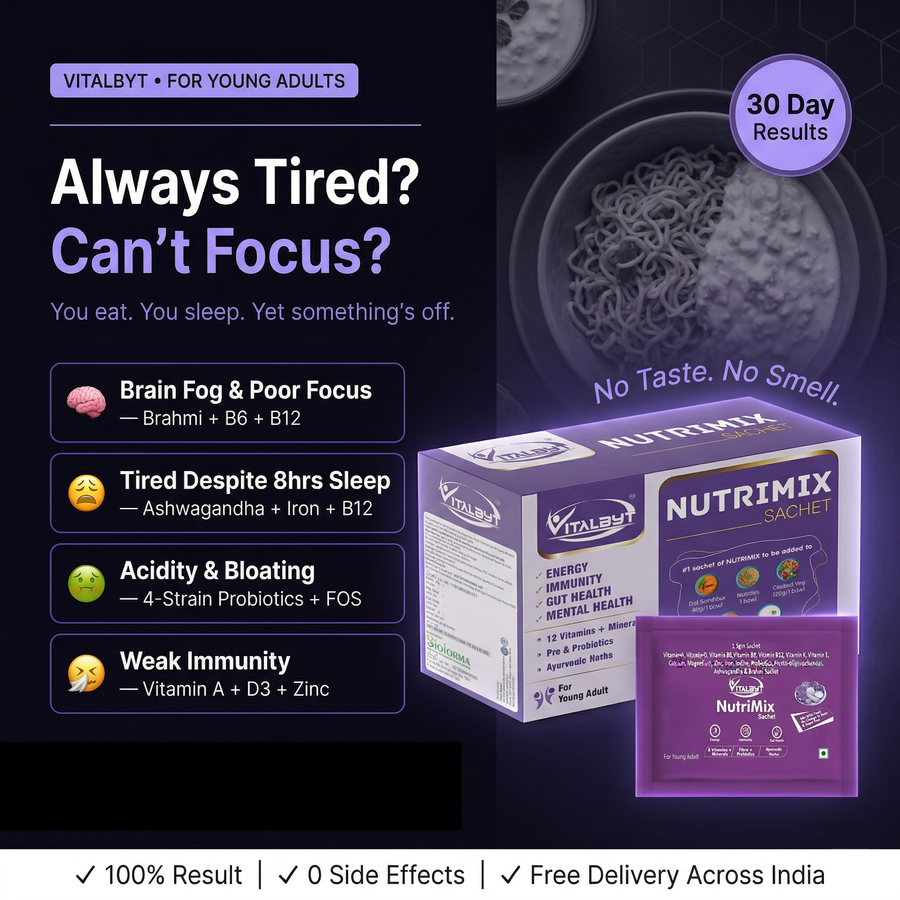 Vitalbyt NutriMix – Add-to-Food Daily Nutrition (Ages 8 to 30) — view 2